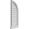 Ekena Millwork Quarter Round Top Right Surface Mount PVC Gable Vent w/ 2"W x 2"P Brickmould Sill Frame, 14"W x 36"H GVPQR14X3603SN - alternate 4